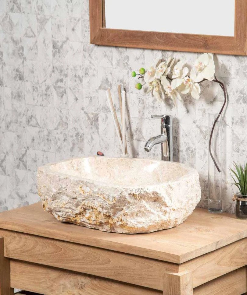 Vasque marbre crème - Image 3