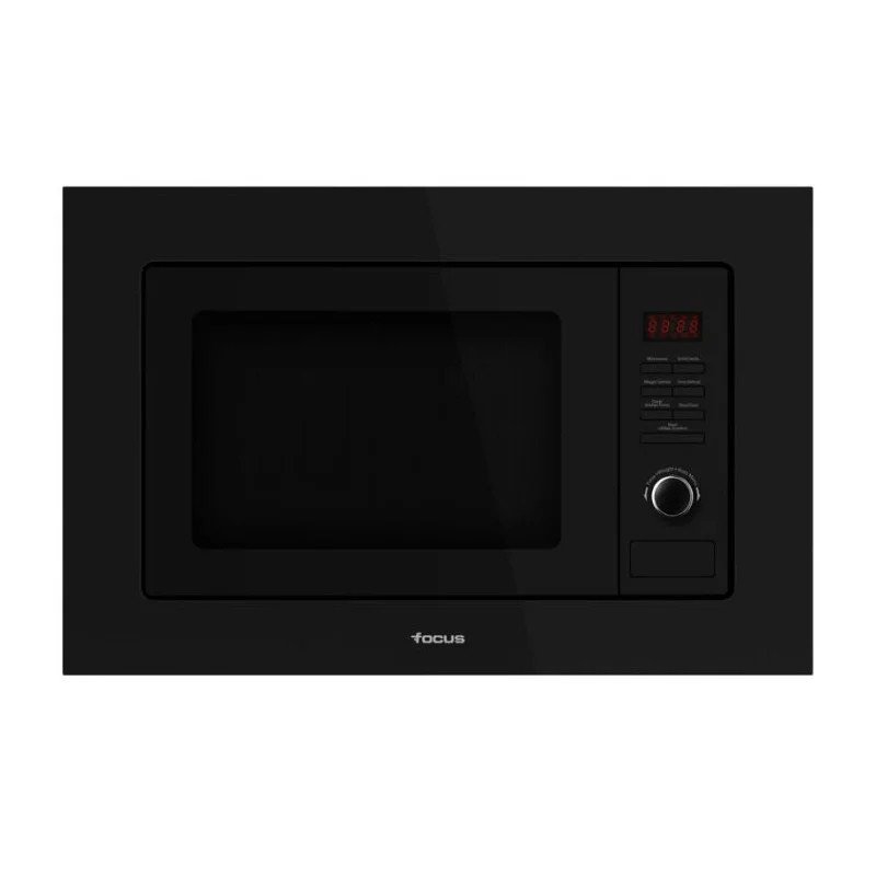 MICRO ONDE ENCASTRABLE 25 LITRES AVEC AFFICHEUR FOCUS F25B - NOIR