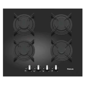 PLAQUE DE CUISSON 4 FEUX 60 CM FOCUS F409B - VITRO NOIR