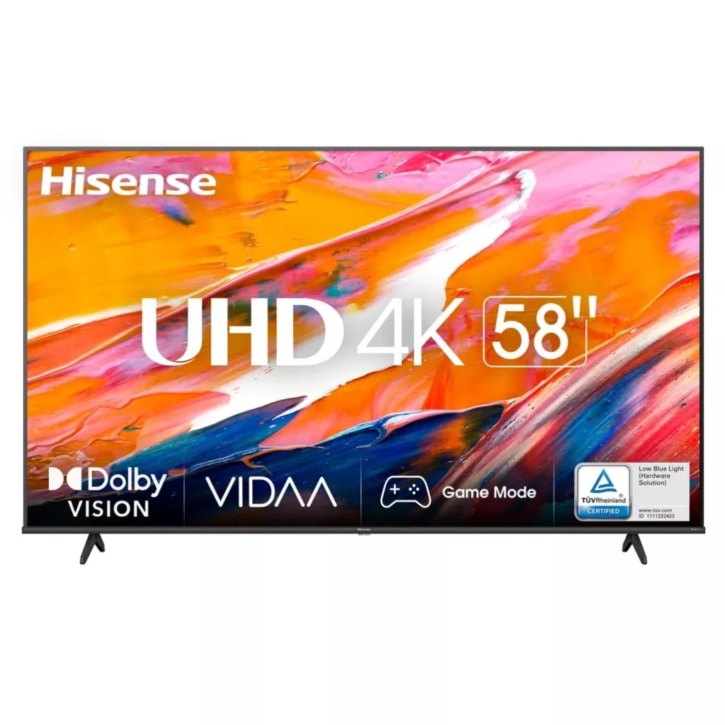 TV LED 58" HISENSE SMART ULTRA HD 4K 58A6N